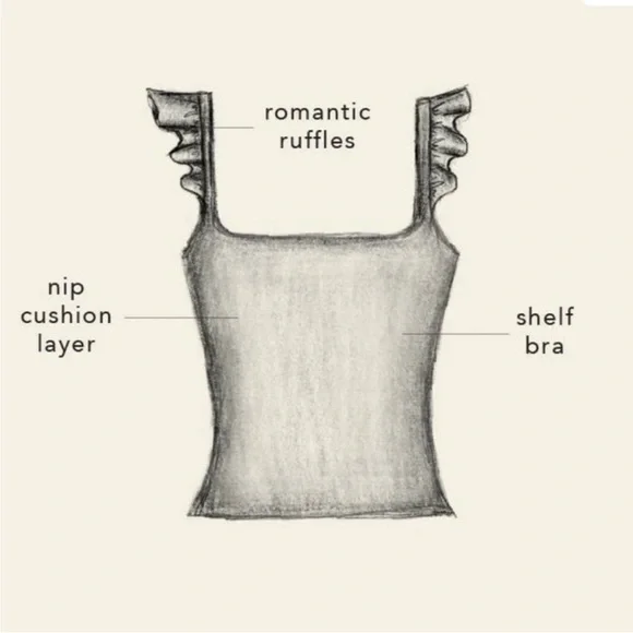 Blogilates Ruffle Tank - Picture 6 of 7
